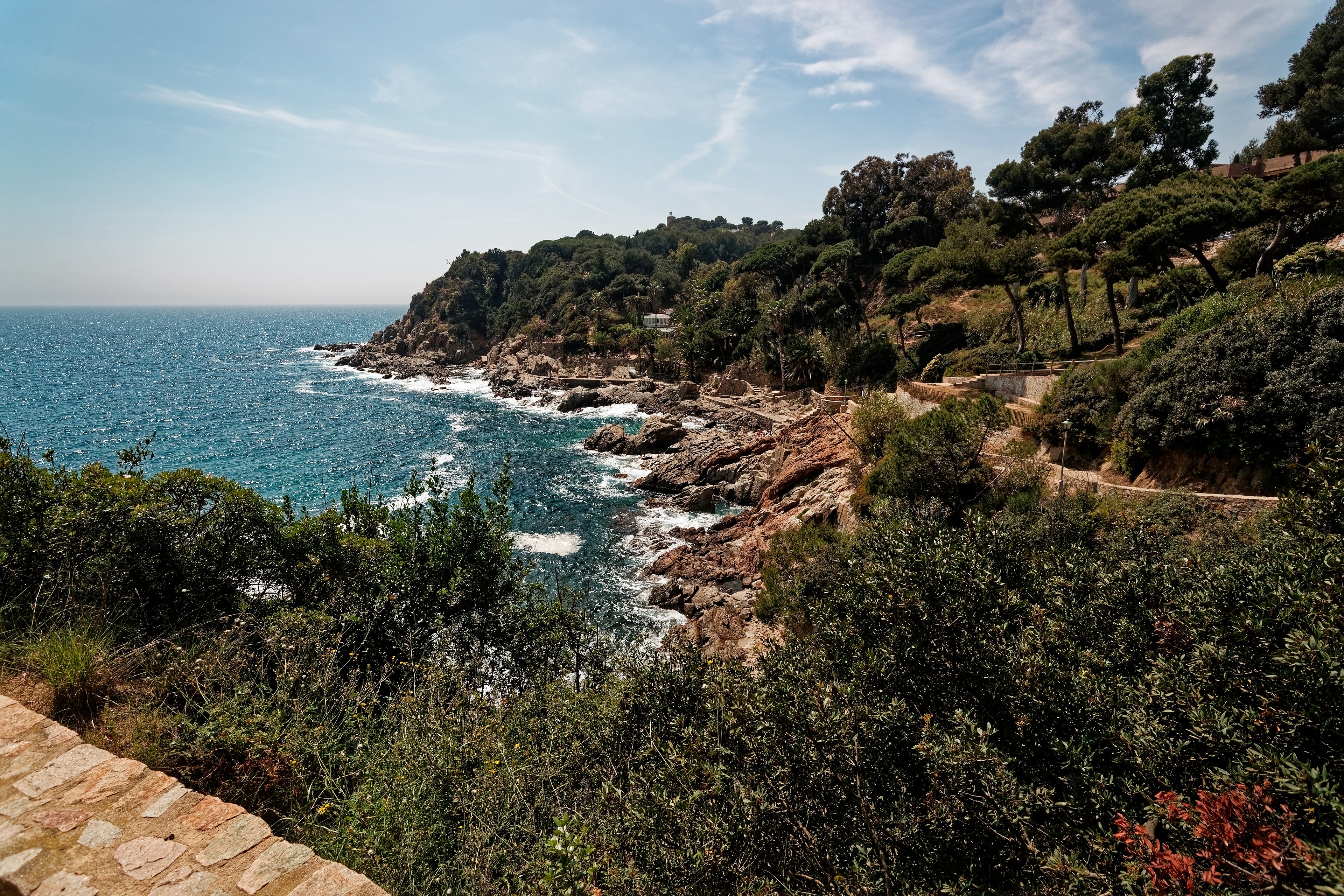 The studio, on the coast.